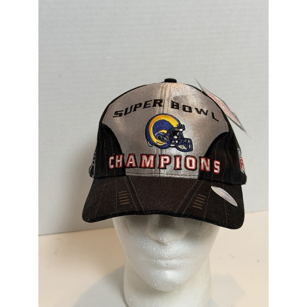 Vintage Y2K Puma St. Louis Rams Superbowl XXXIV Champions Men's One Size Hat
